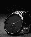 Stealth Mode Minimal Black Chronograph Watch