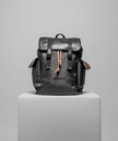 Azure Adventure Leather Backpack