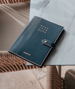 Refined Black Leather Notebook