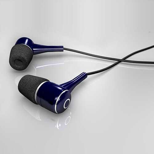 Philips In-Ear Headphone With Mic (Blue)