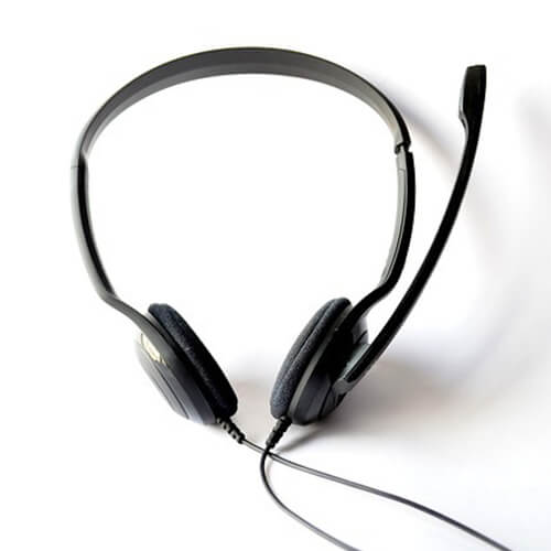 [WK-MP-SEL4-HDPH4] Intex HEADPHONE STANDARD (Black)